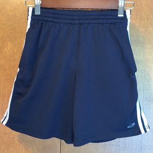 EUC youth’s navy athletic style shorts - size M